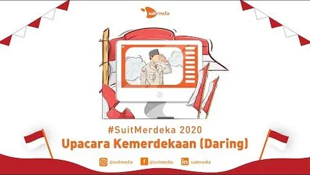 Upacara Virtual HUT RI ke-75