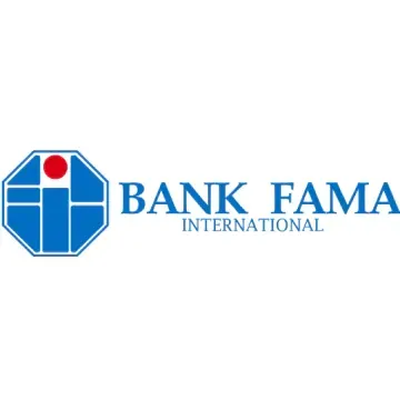 Bank Fama: Establish Modern Professional Bank Image Logo